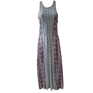 Japna Smocked Racerback Maxi Dress